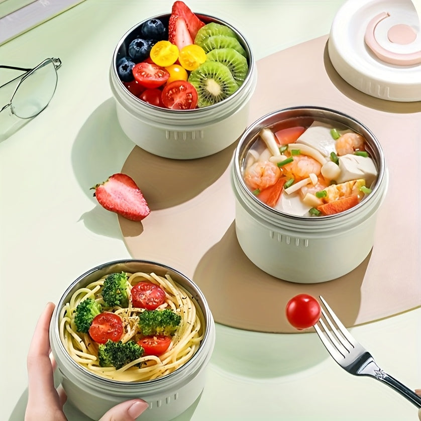 Supor Insulation Box Basil Green Lunch Box（Three-layer）