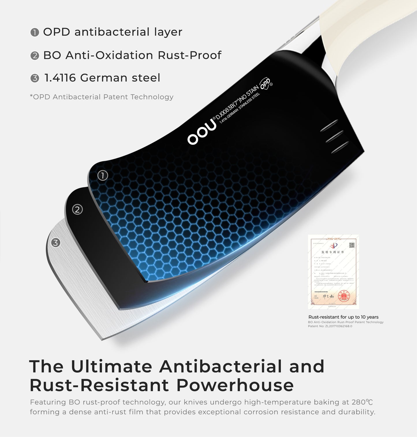 OOU White Black Whale series seven-piece set