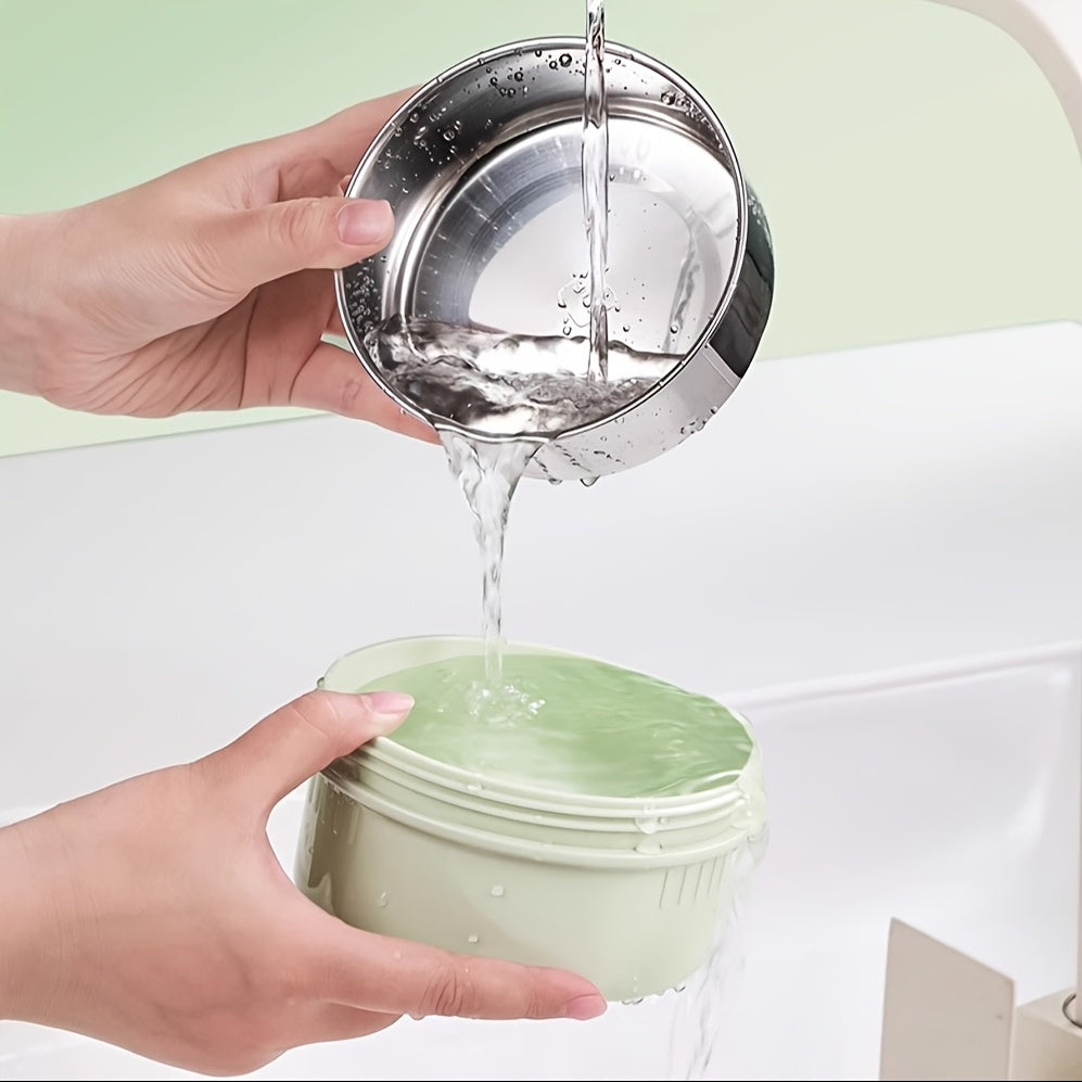Supor Insulation Box Basil Green Lunch Box（Three-layer）